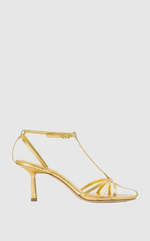 Studio Amelia Aviary 70 Heel in Gold