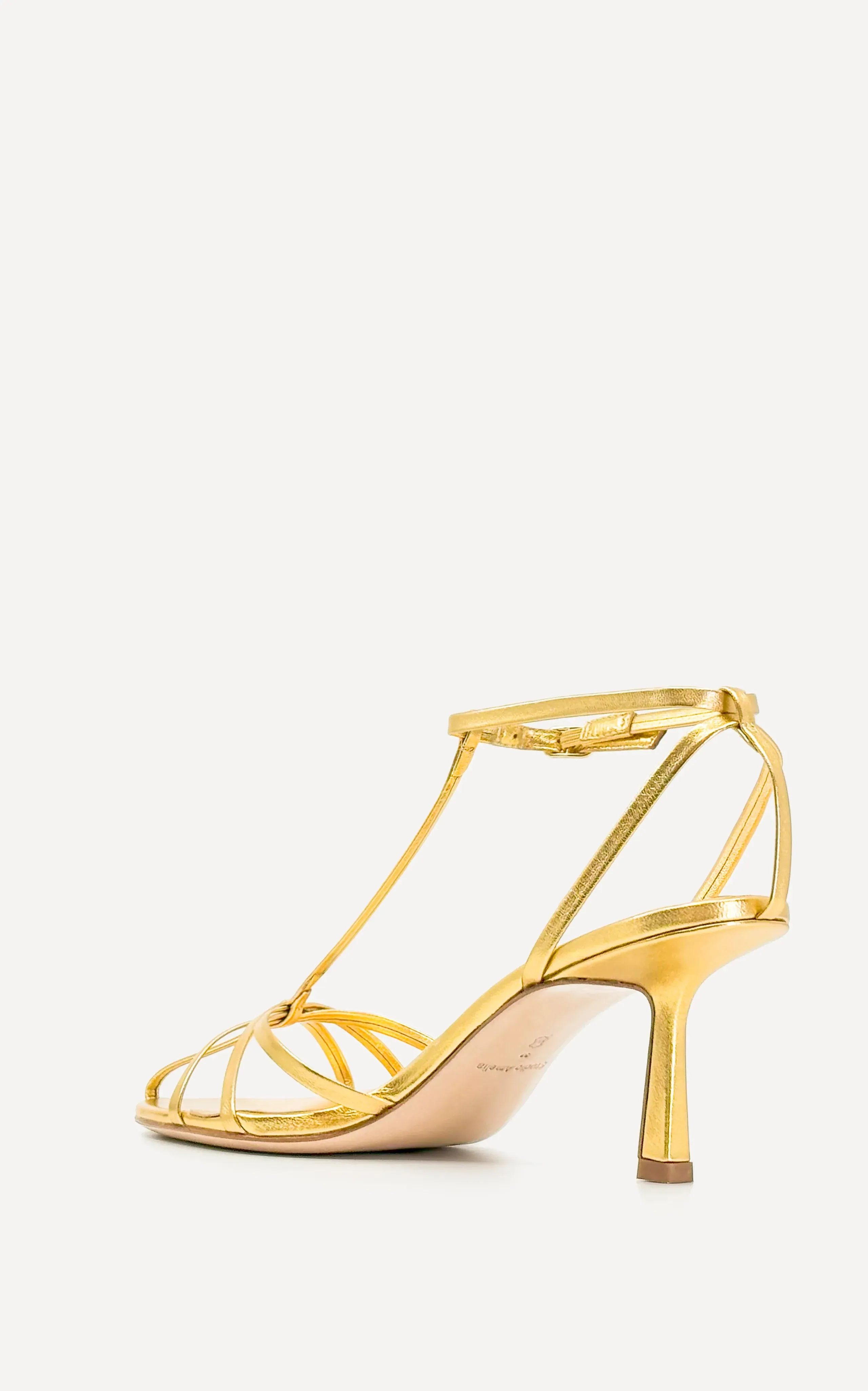 Studio Amelia Aviary 70 Heel in Gold