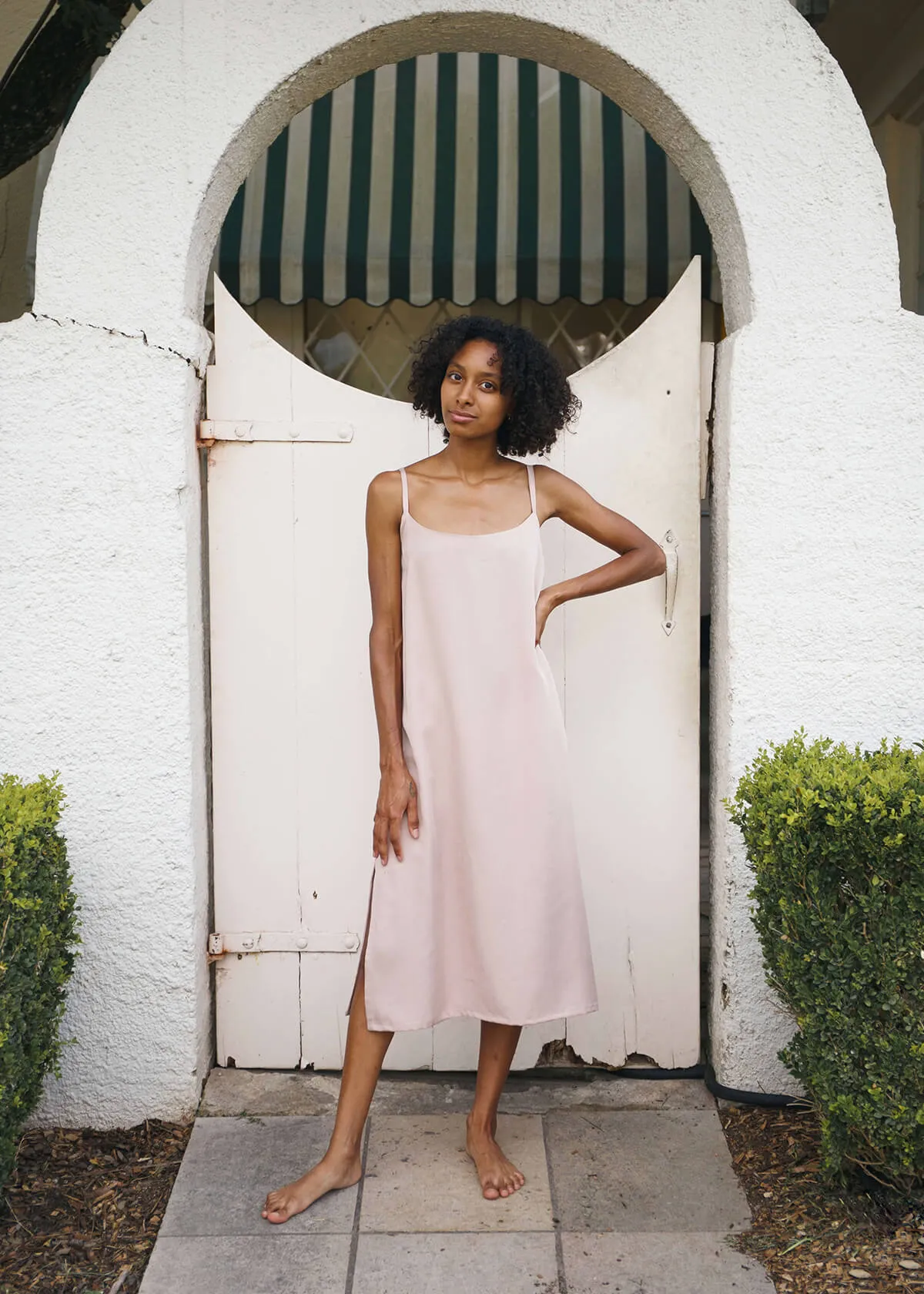 The Marie Dress in Fawn