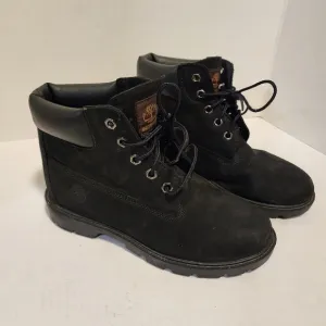 Timberland Black 6 Inch Classic Boot Boys Size 4
