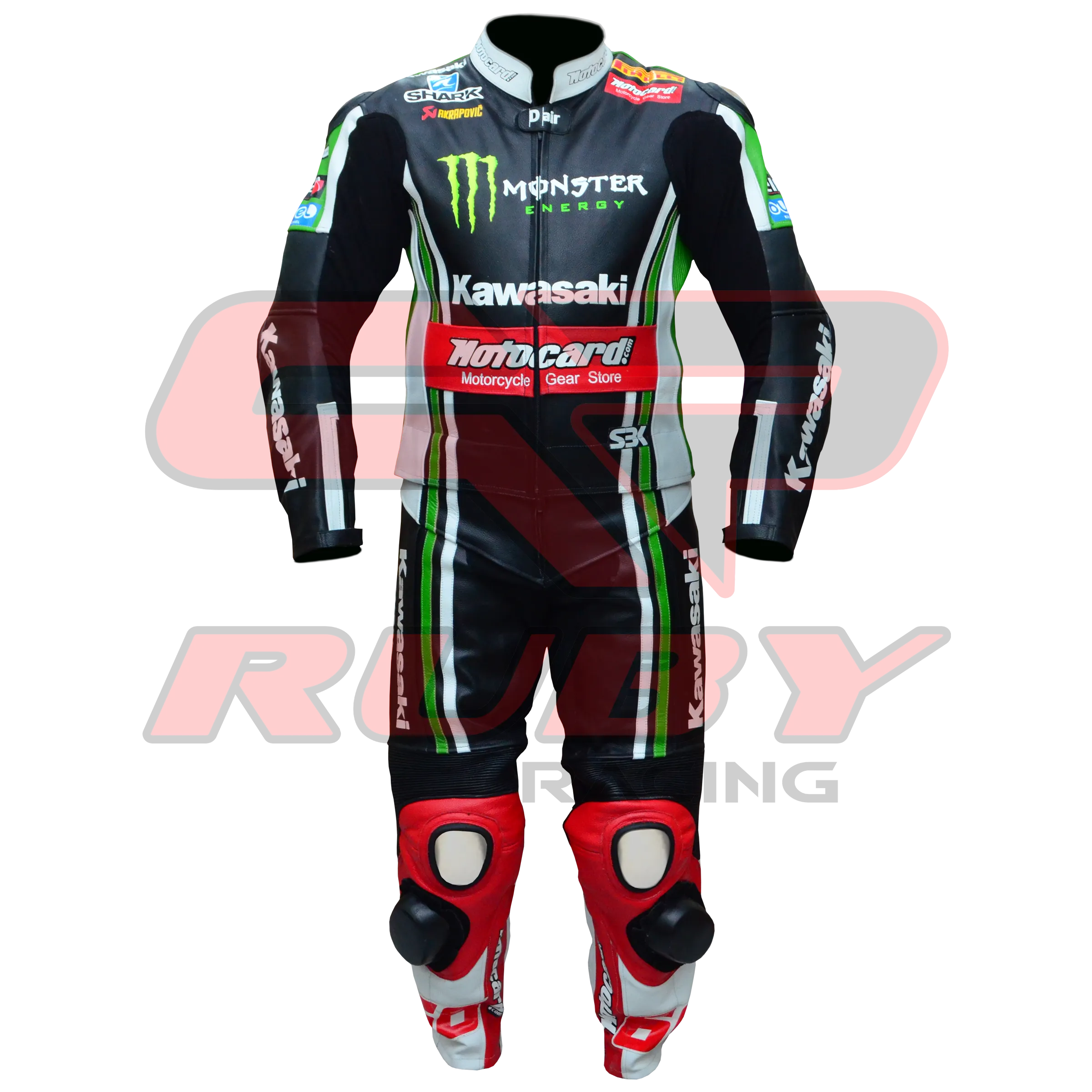 Tom Sykes 2011 KNinja Men Motorbike Suit