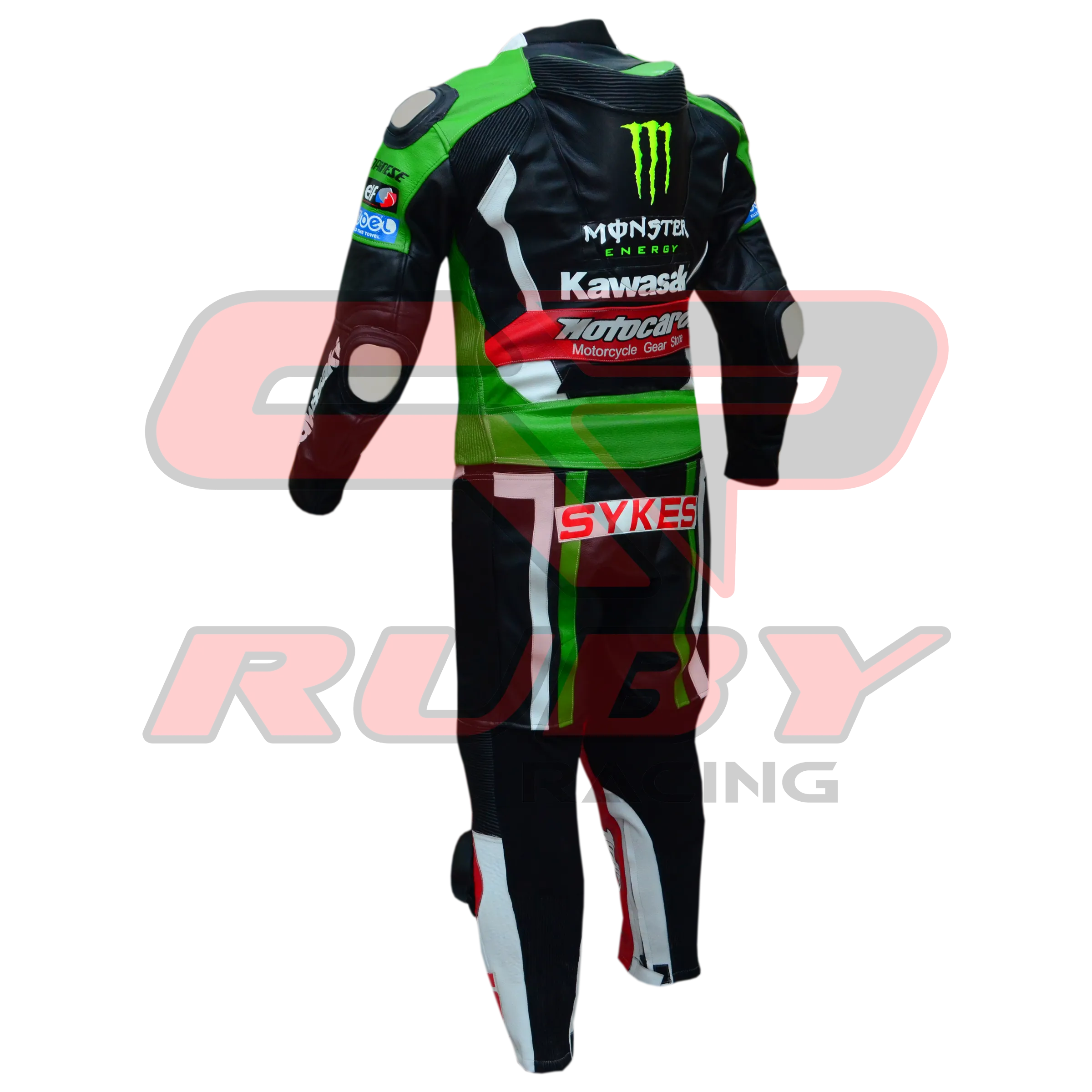 Tom Sykes 2011 KNinja Men Motorbike Suit