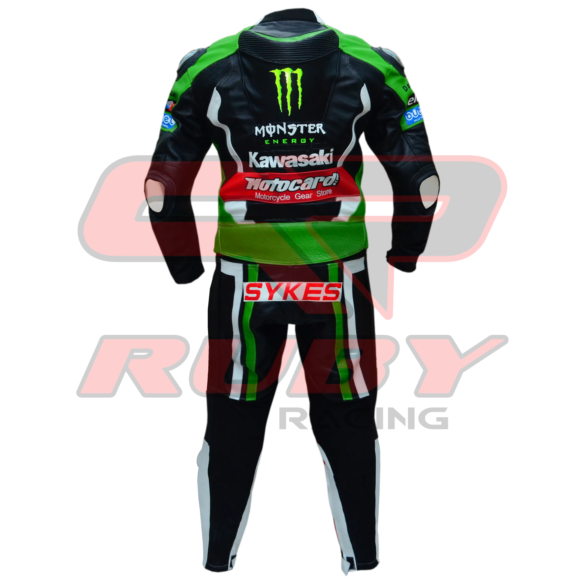 Tom Sykes 2011 KNinja Men Motorbike Suit