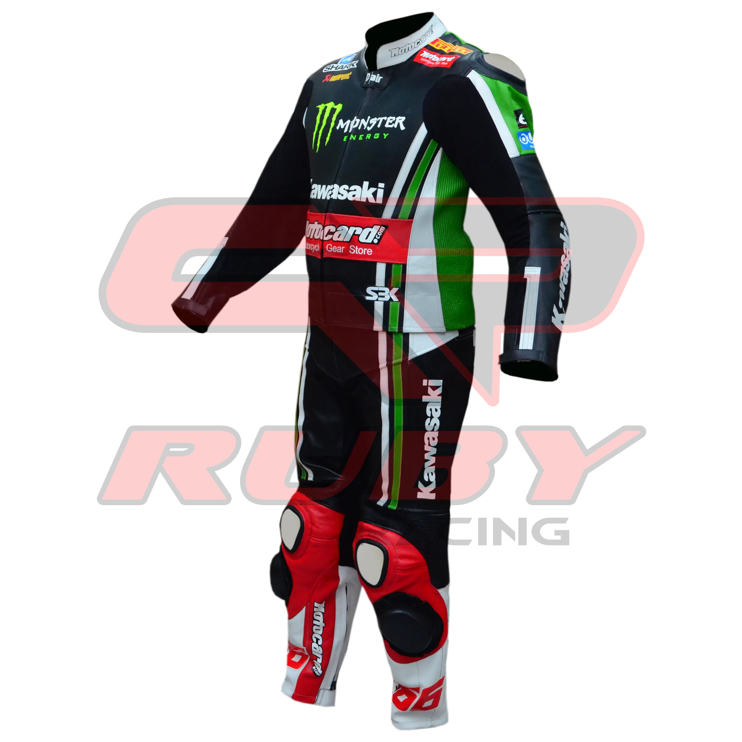 Tom Sykes 2011 KNinja Men Motorbike Suit