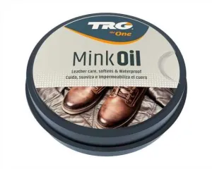 TRG GENUINE MINK OIL PASTE TIN 125ml TIN  WATERPROOFER / CONDITIONER