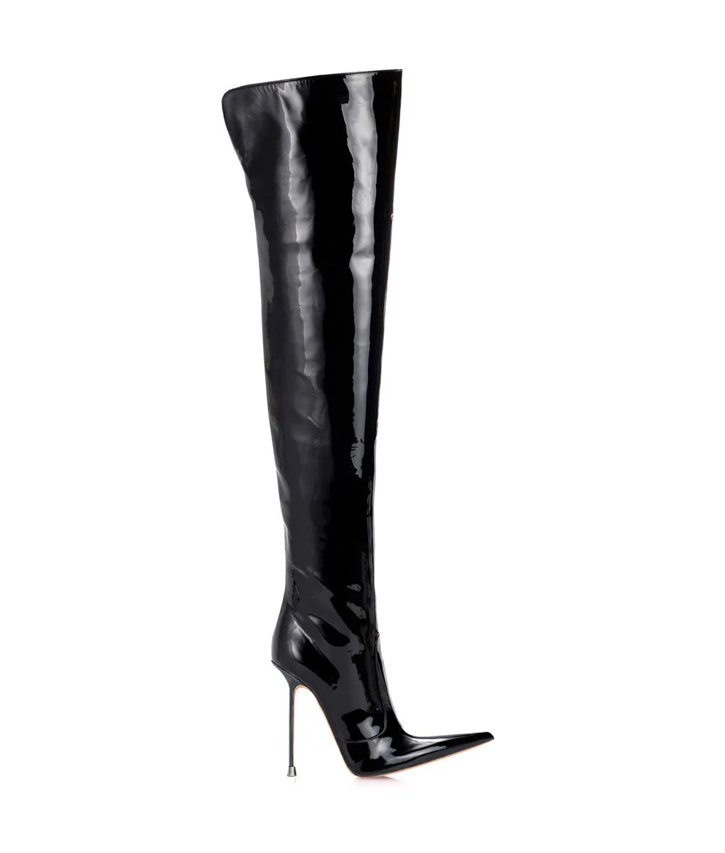 Troann 125 Black Patent