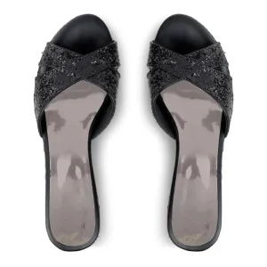 Uptown Black Wedges