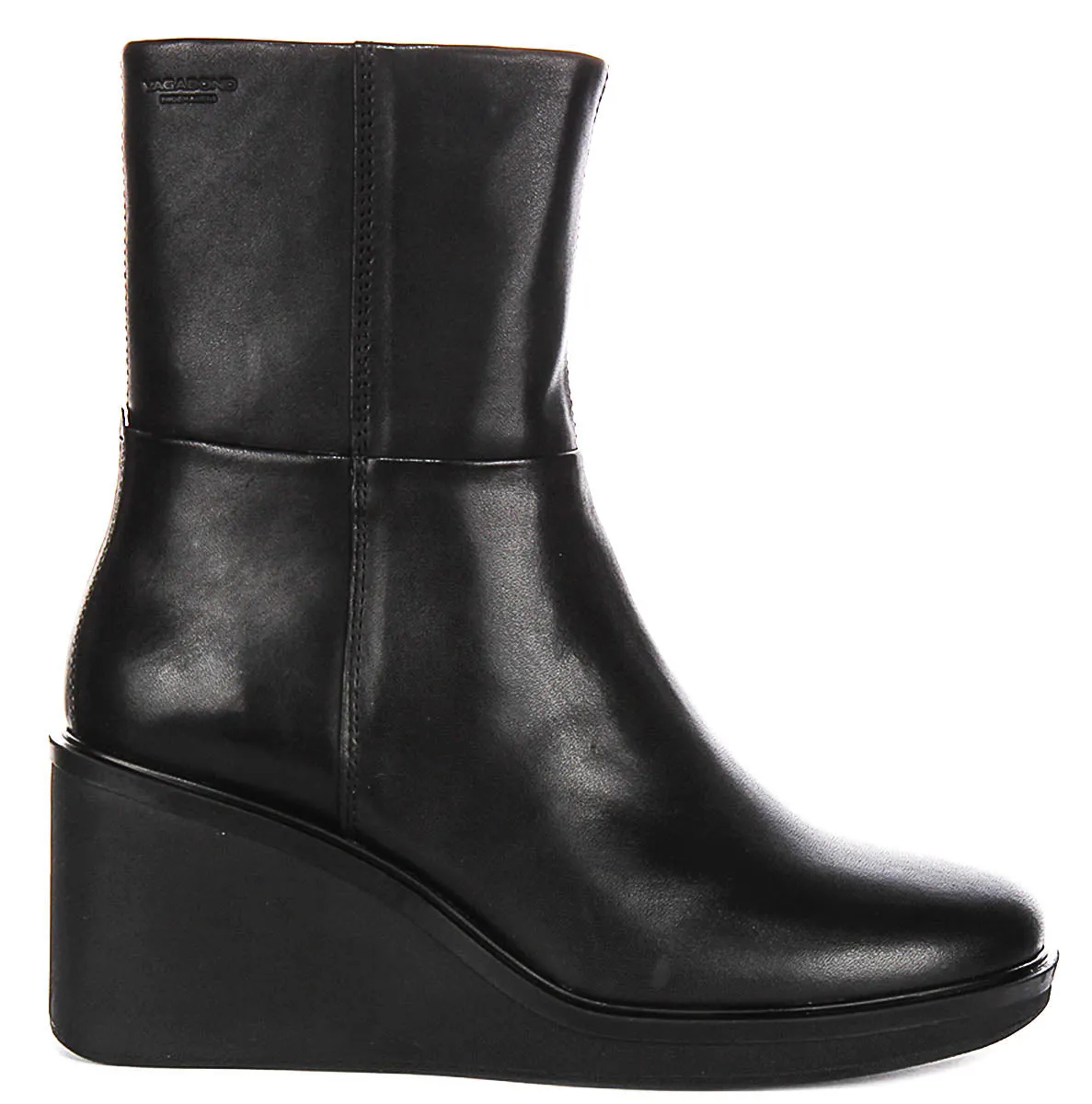 Vagabond Deena Wedge Boots In Black For Women