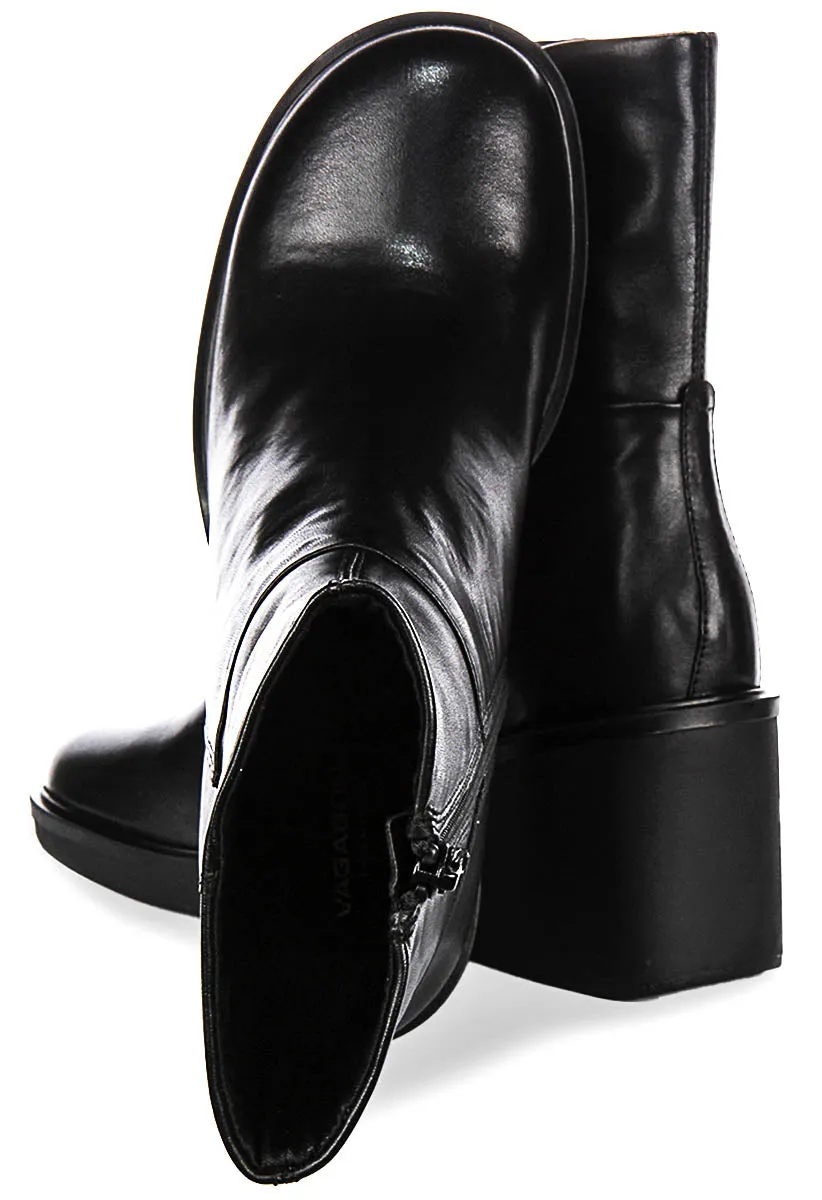 Vagabond Deena Wedge Boots In Black For Women