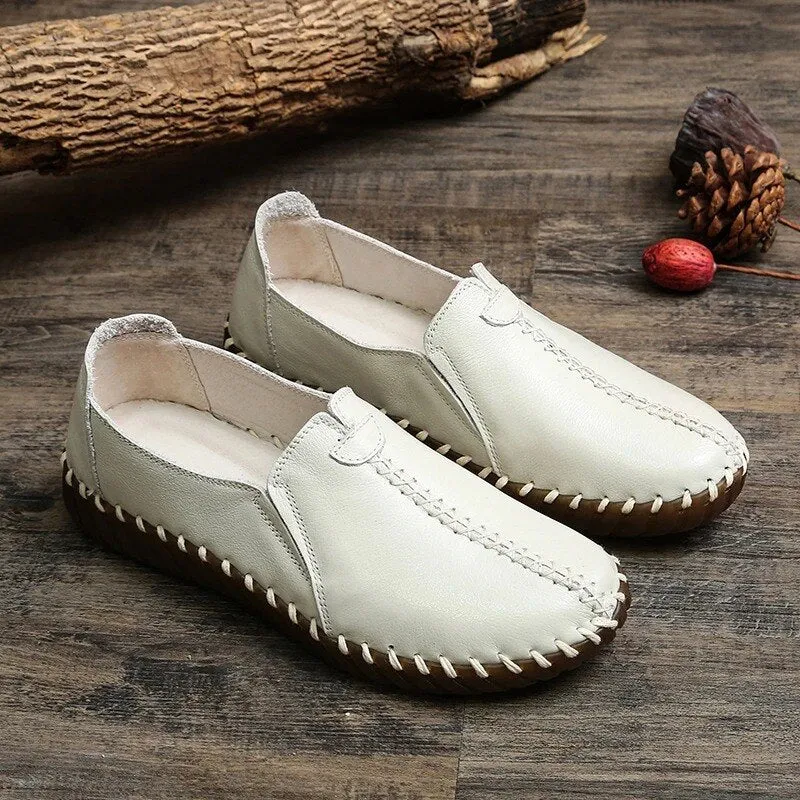 Women's Leather Waterproof Shoes
