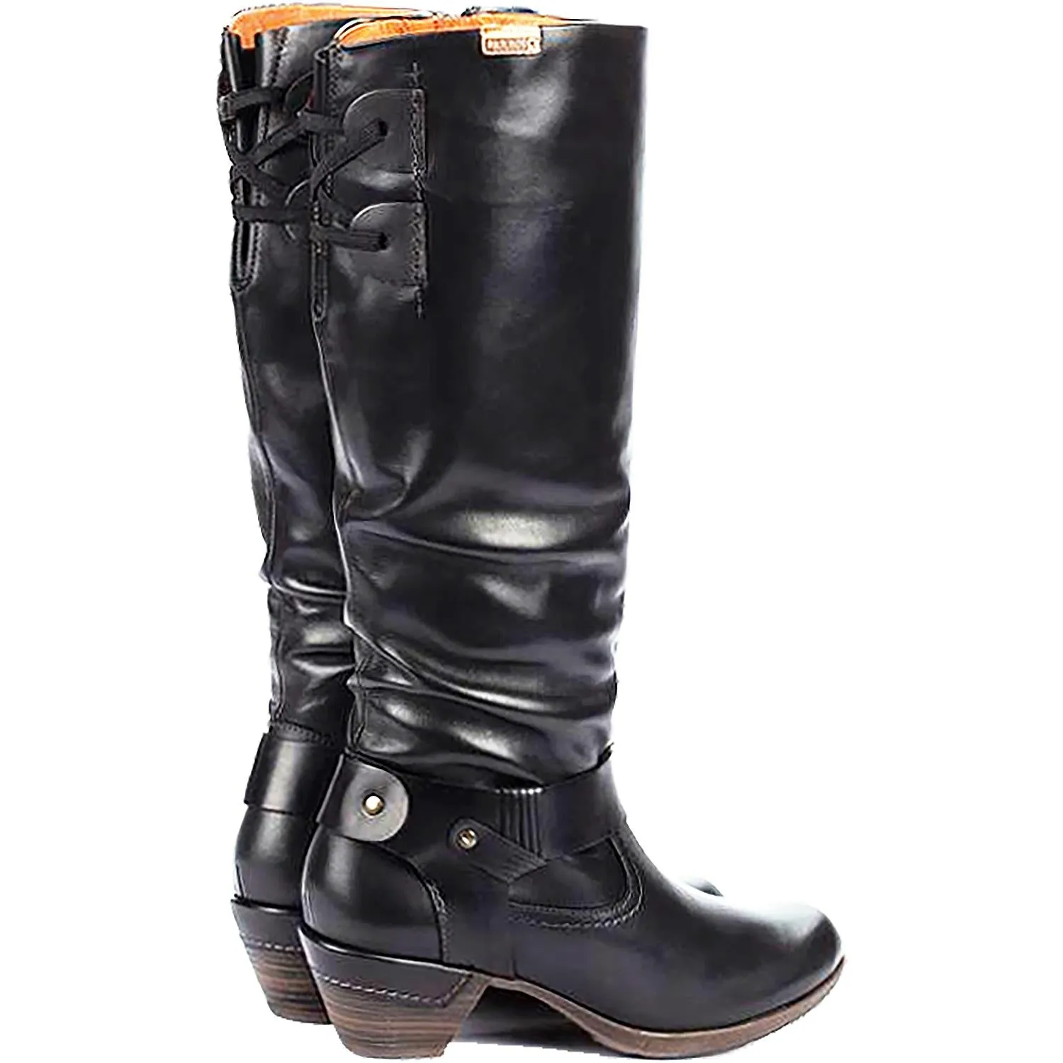 Women's Pikolinos Rotterdam 902-9641 Black Leather