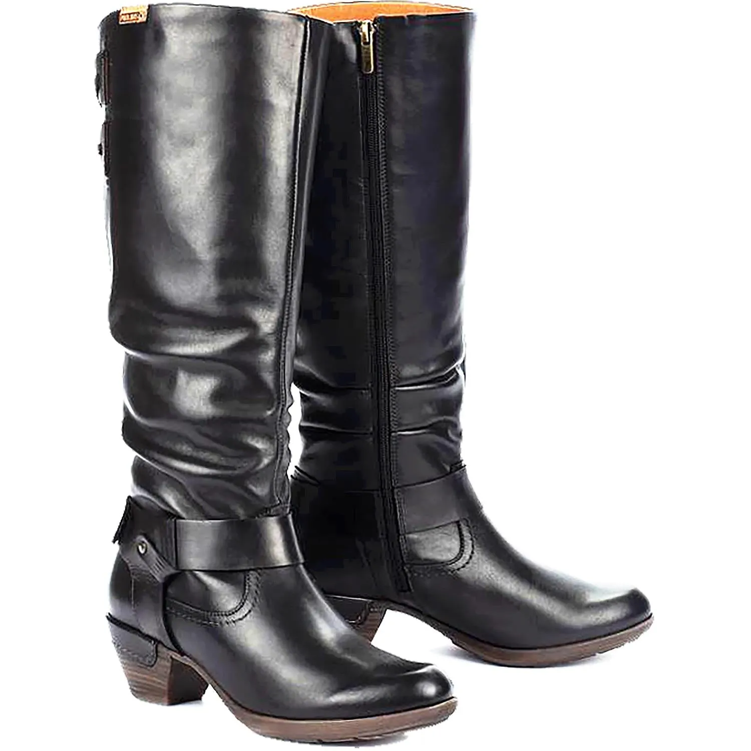 Women's Pikolinos Rotterdam 902-9641 Black Leather