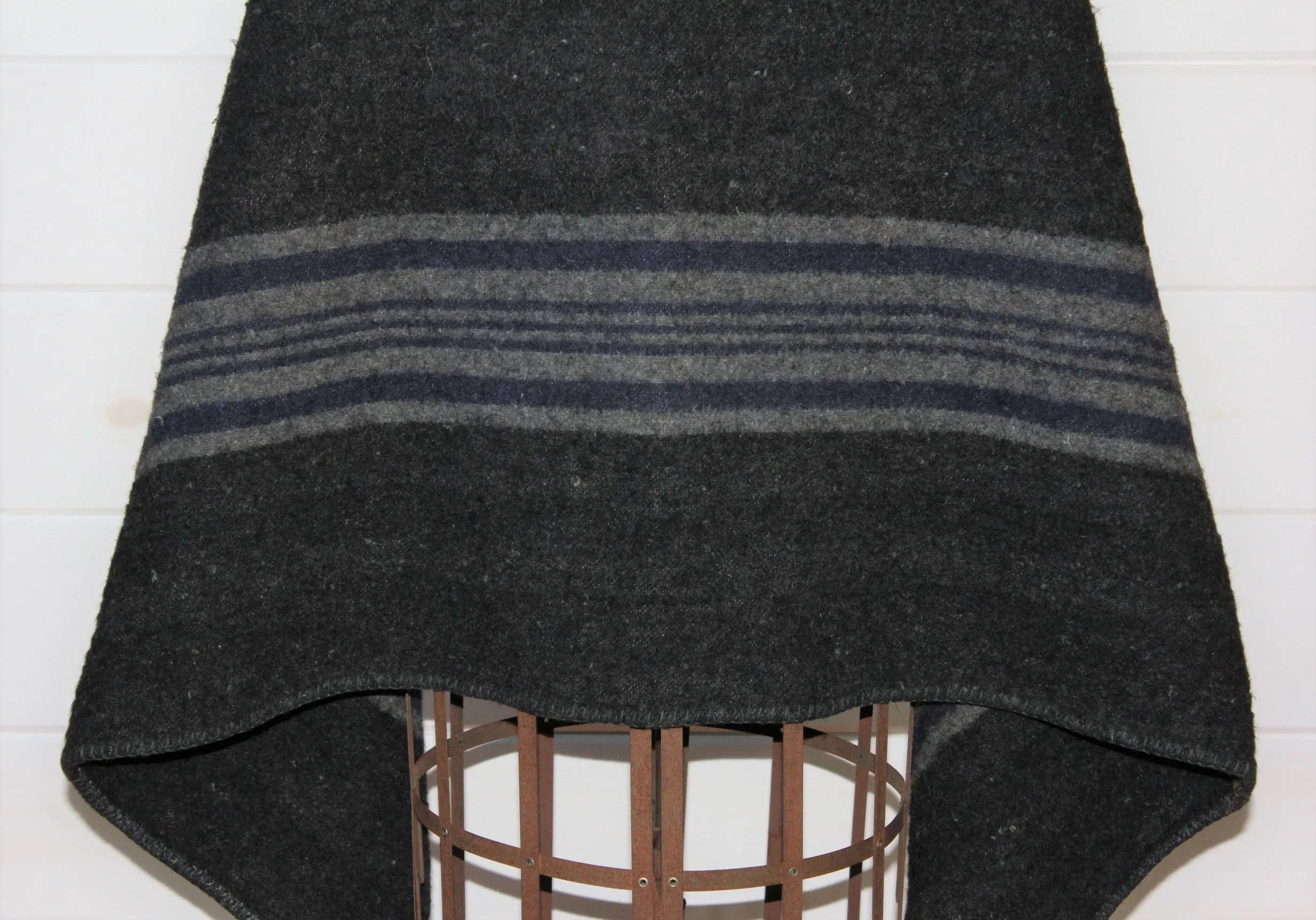 Wool Blanket Poncho